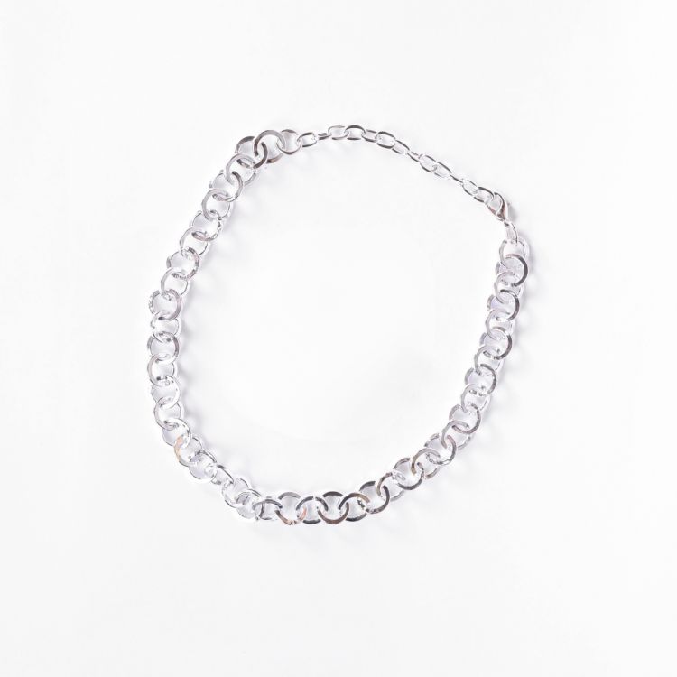 Corrente Silver Hoop Chain